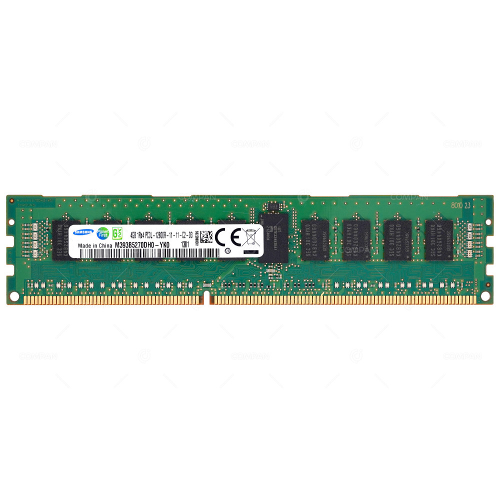 M393B5270DH0-YK0  SAMSUNG DDR4 4GB 1RX4 PC3L-12800 1600MHZ RDIMM CL11